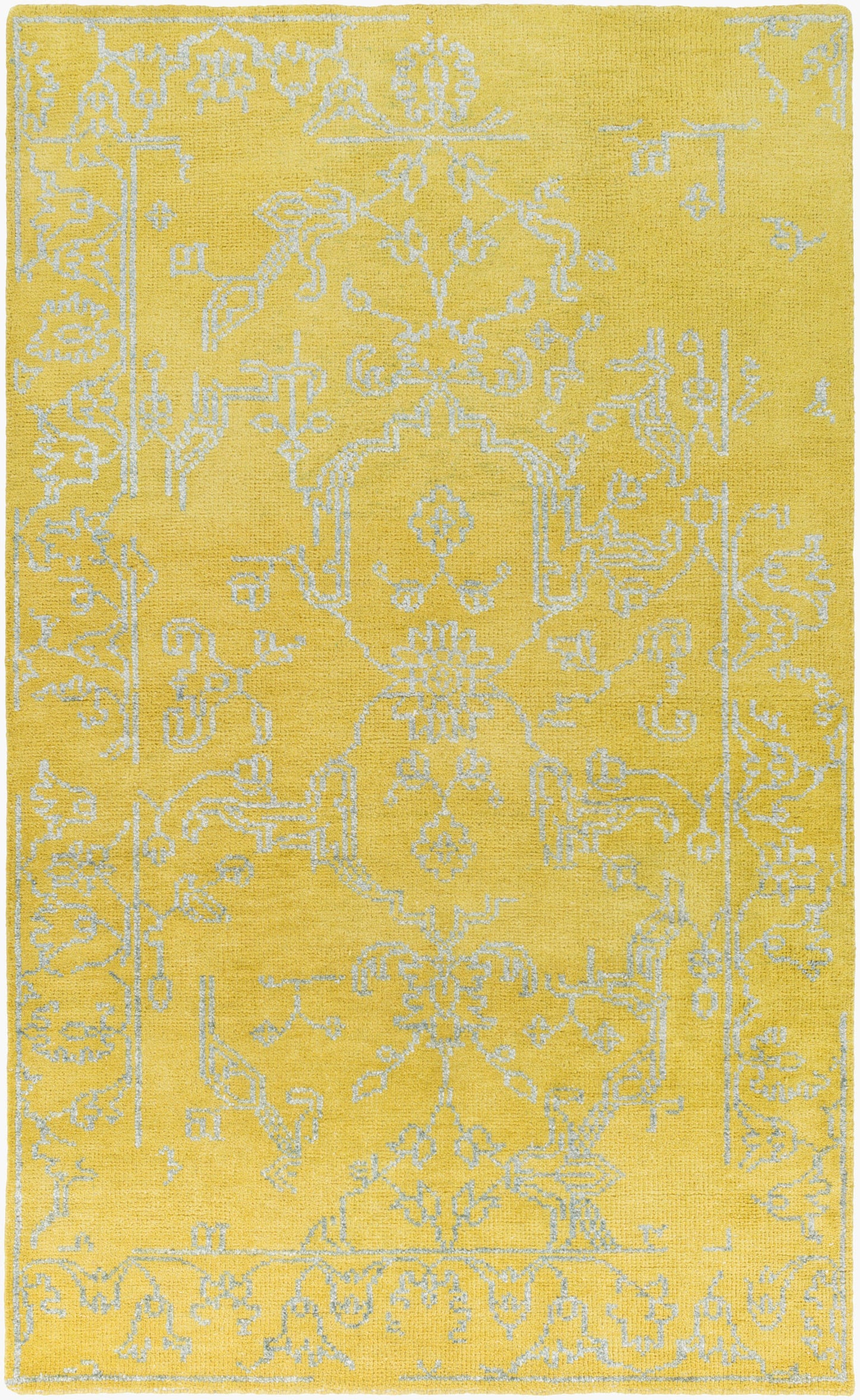 Alfombra hecha a mano Bagras BGR-6005 de 1,52 m x 2,44 m