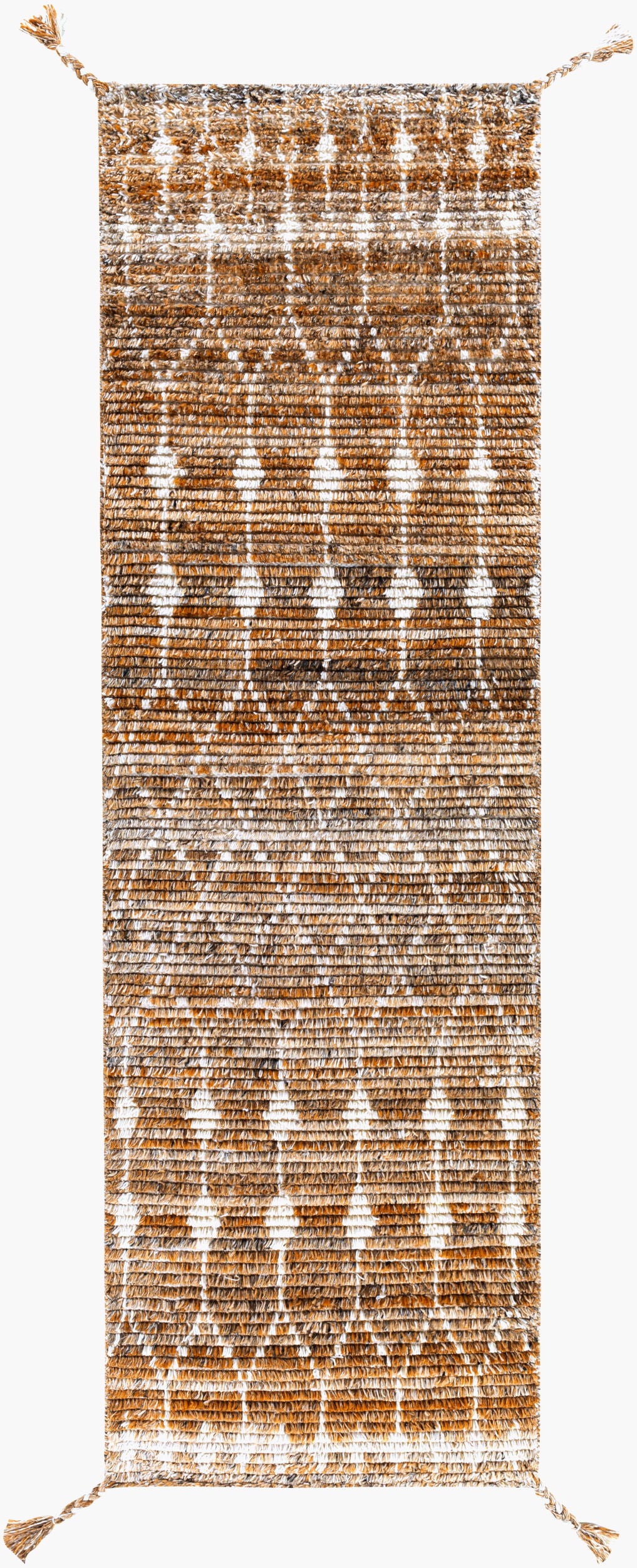 Birch BHC-2300 8ft Runner Handmade Recyled Runner Rug