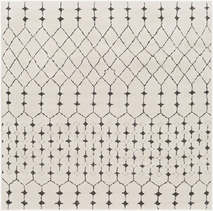 Alfombra Bahar BHR-2312 de 1,5 m cuadrados, tejida a máquina