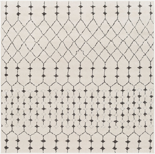 Alfombra Bahar BHR-2312 de 1,5 m cuadrados, tejida a máquina