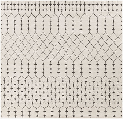 Bahar BHR-2312 6ft Square Machine Woven Area Rug