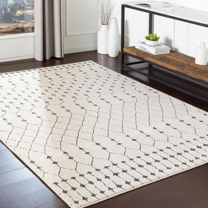 Bahar BHR-2312 6ft Square Machine Woven Area Rug