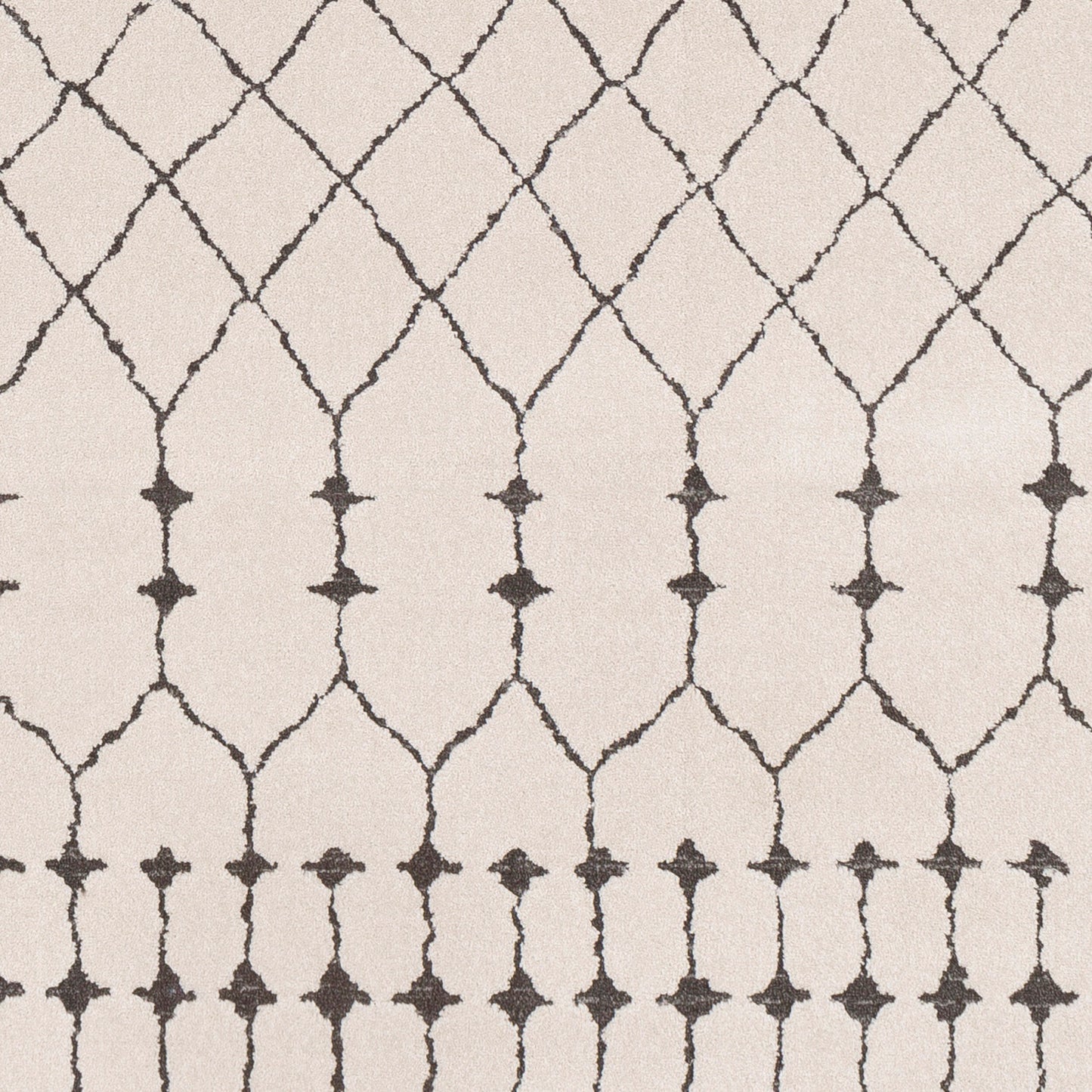 Alfombra Bahar BHR-2312 de 1,5 m cuadrados, tejida a máquina