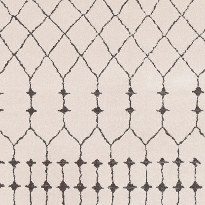 Alfombra decorativa tejida a máquina Bahar BHR-2312 de 3' x 5'