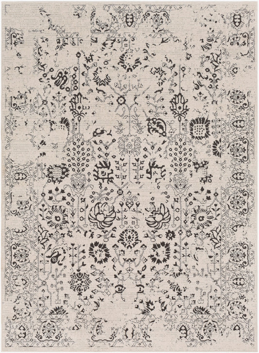 Bahar BHR-2317 5' x 7' Machine Woven Area Rug