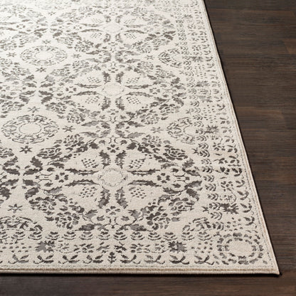 Bahar BHR-2318 6ft Square Machine Woven Area Rug