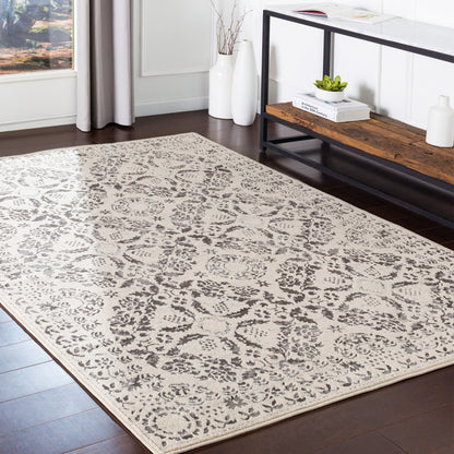 Bahar BHR-2318 6ft Square Machine Woven Area Rug