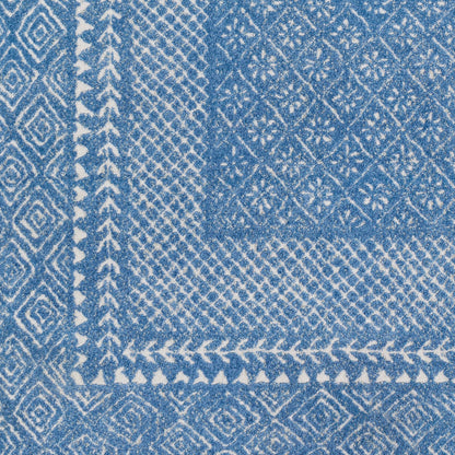 Alfombra decorativa tejida a máquina Bahar BHR-2320 de 3' x 5'