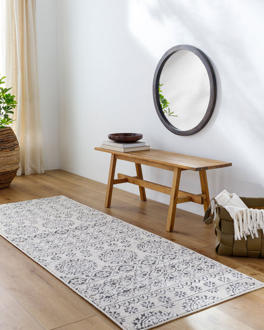 Bahar BHR-2323 7ft Runner Machine Woven Runner Rug