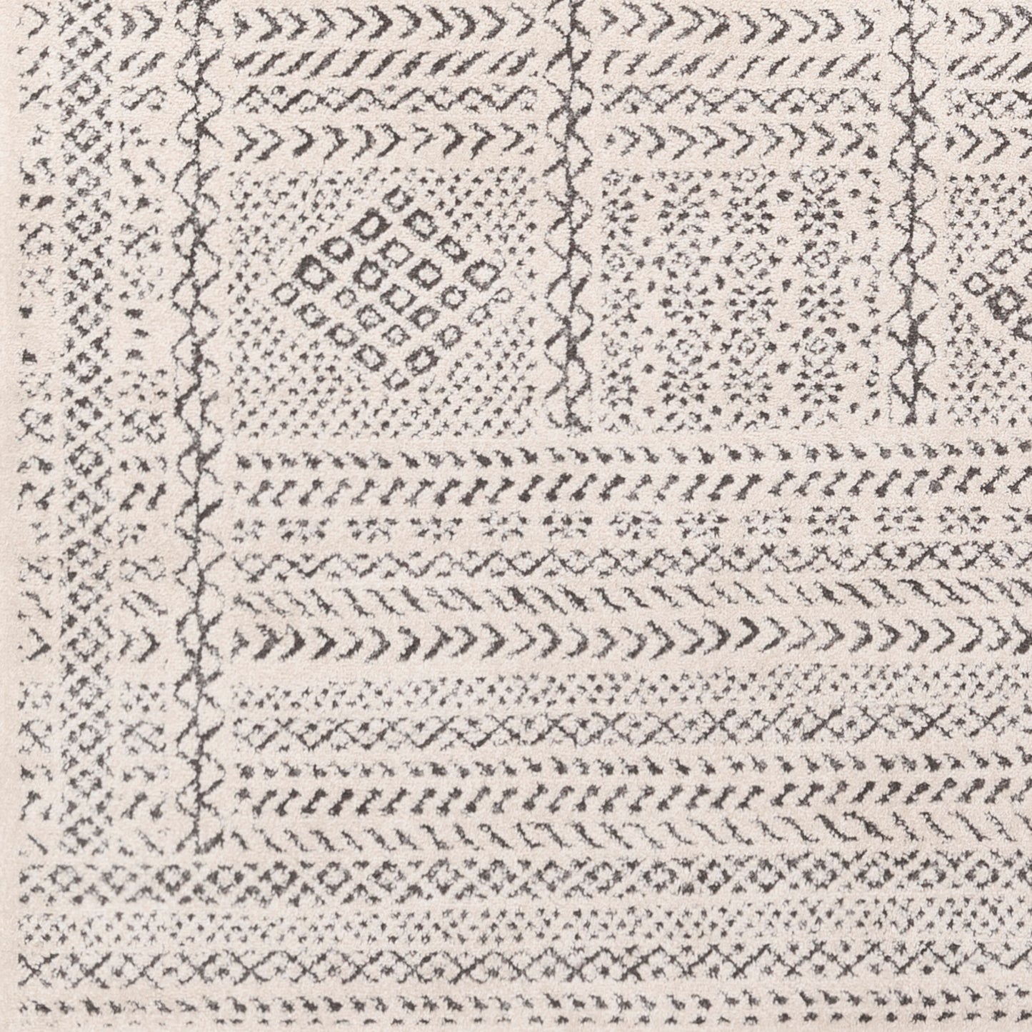 Alfombra decorativa tejida a máquina Bahar BHR-2324 de 2' x 3'