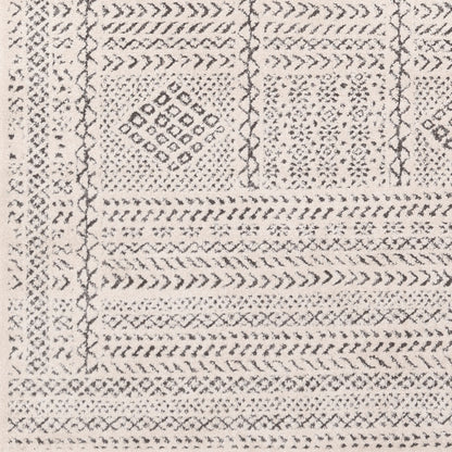 Alfombra decorativa tejida a máquina Bahar BHR-2324 de 2' x 3'