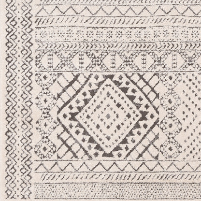 Alfombra decorativa tejida a máquina Bahar BHR-2327 de 2' x 3'