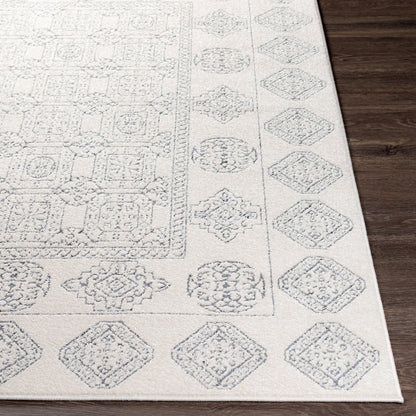 Alfombra decorativa tejida a máquina Bahar BHR-2328 de 2' x 3'