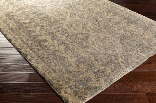 Alfombra de yute hecha a mano Bjorn BJR-1001 de 2,44 m x 3,34 m