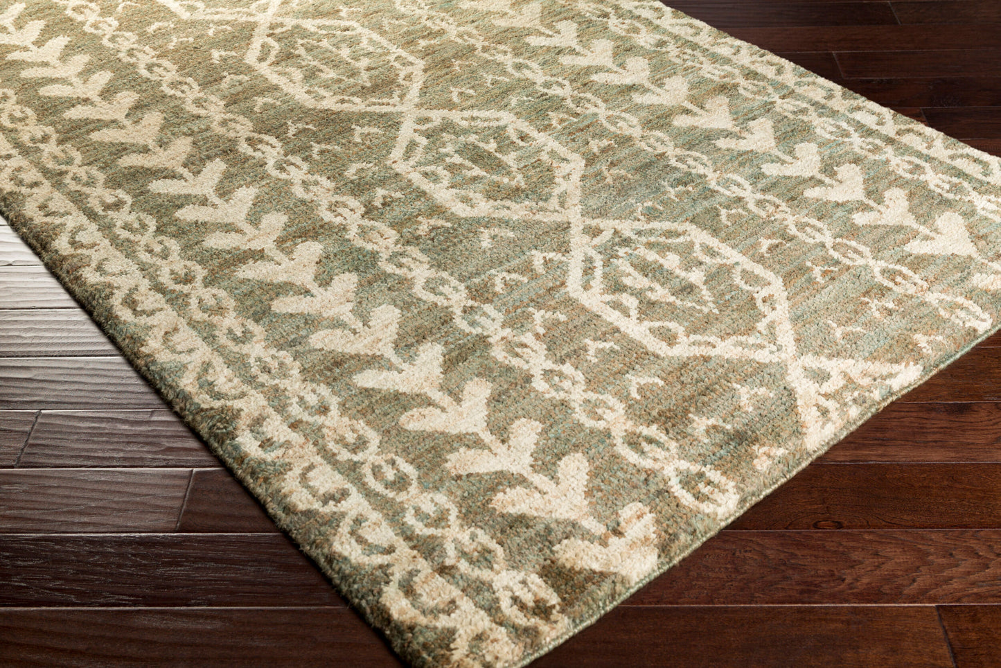 Bjorn BJR-1002 3' x 5' Handmade Jute Accent Rug