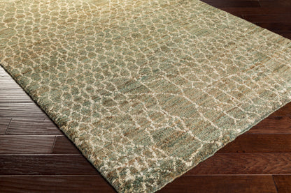 Alfombra decorativa de yute hecha a mano Bjorn BJR-1010 de 2' x 3'