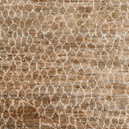 Alfombra decorativa de yute hecha a mano Bjorn BJR-1012 de 2' x 3'