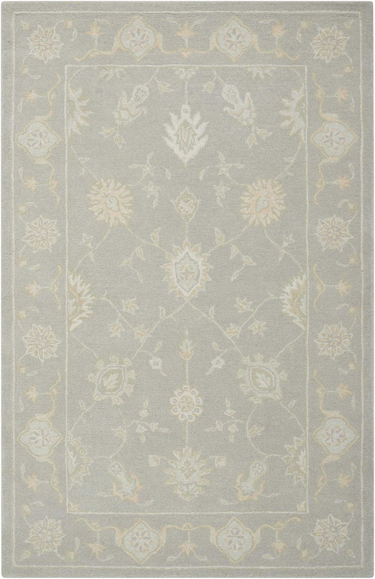 Zephyr ZEP02 Light Taupe Tufted Rug