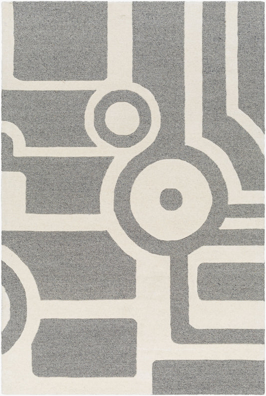 Brook BKO-2300 9' x 12' Handmade Wool Area Rug