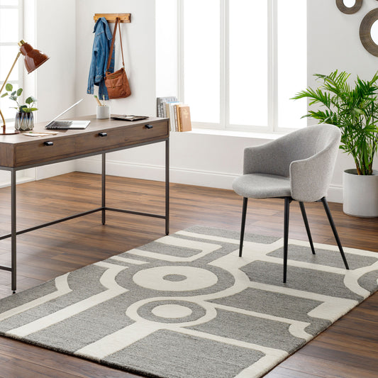 Brook BKO-2300 5' x 7' Handmade Wool Area Rug