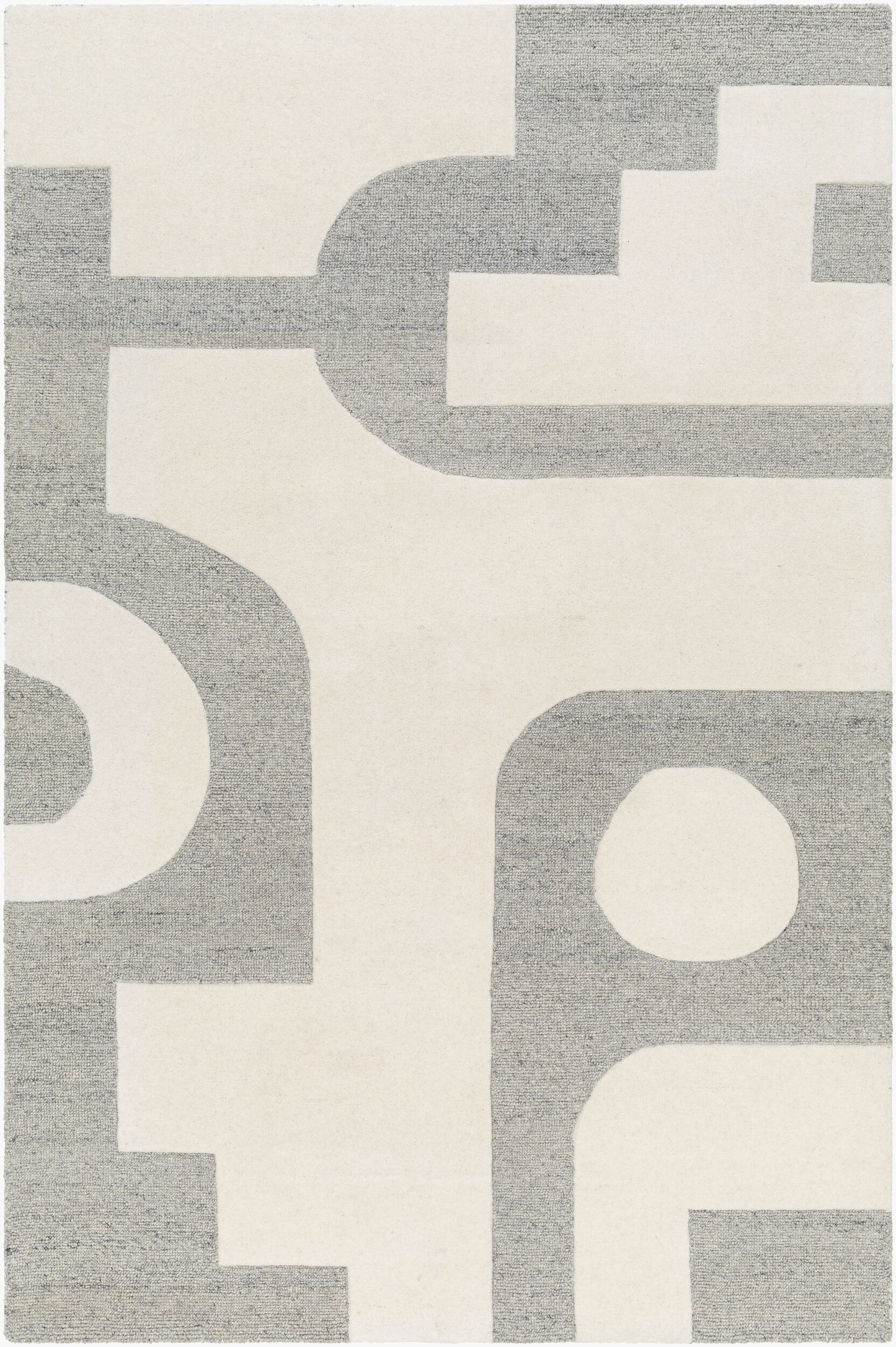 Brook BKO-2301 2' x 3' Handmade Wool Accent Rug