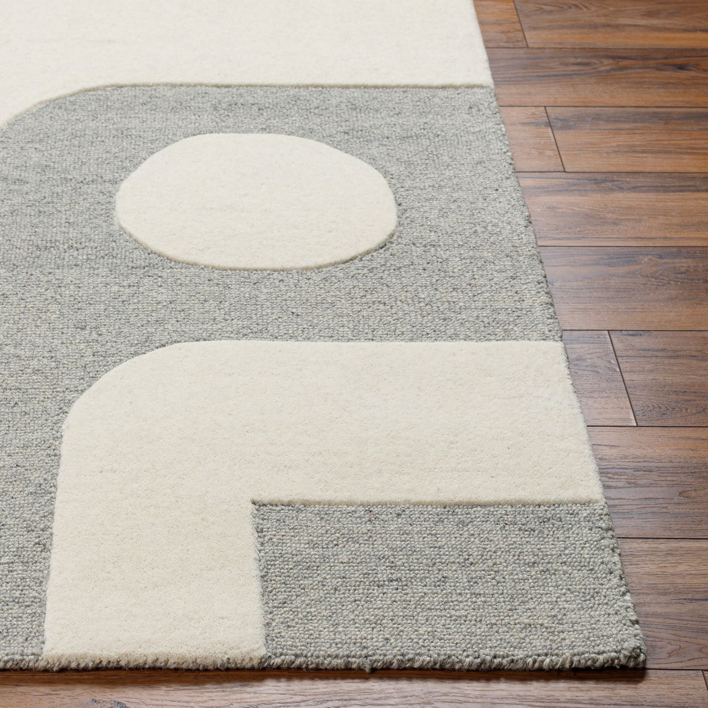 Brook BKO-2301 2' x 3' Handmade Wool Accent Rug