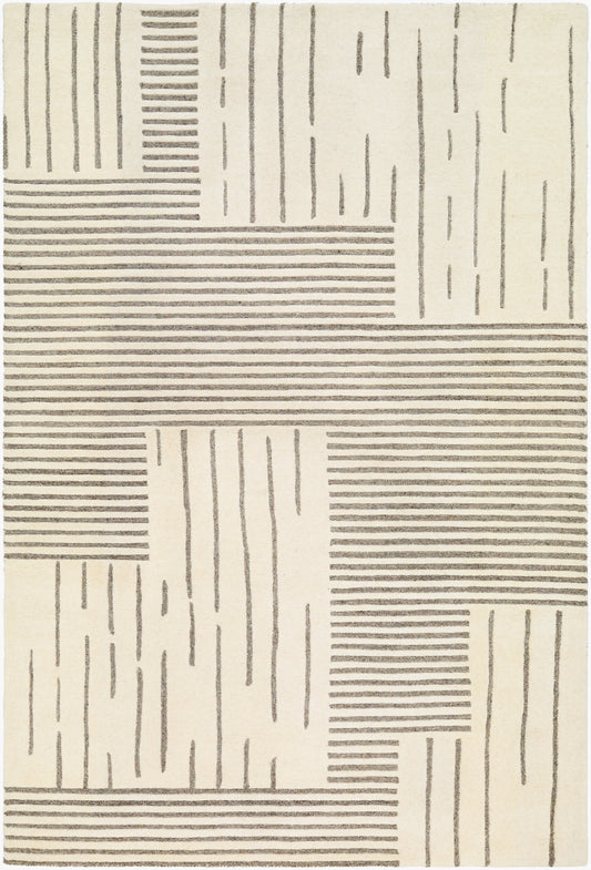 Brook BKO-2311 2' x 3' Handmade Wool Accent Rug