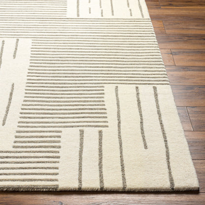 Brook BKO-2311 2' x 3' Handmade Wool Accent Rug