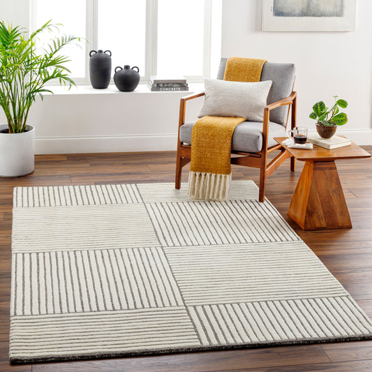 Brook BKO-2312 5' x 7' Handmade Wool Area Rug