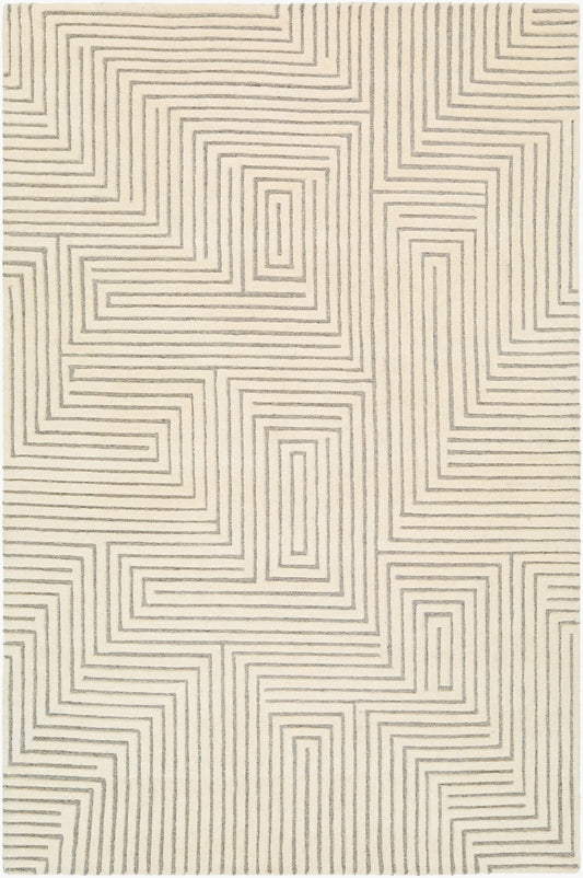Brook BKO-2313 8' x 10' Handmade Wool Area Rug