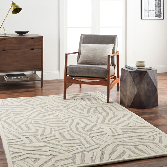 Brook BKO-2314 2' x 3' Handmade Wool Accent Rug