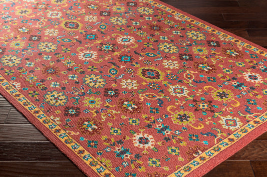 Alfombra tejida a máquina Bukhara BKR-1002 de 1,52 m x 2,13 m