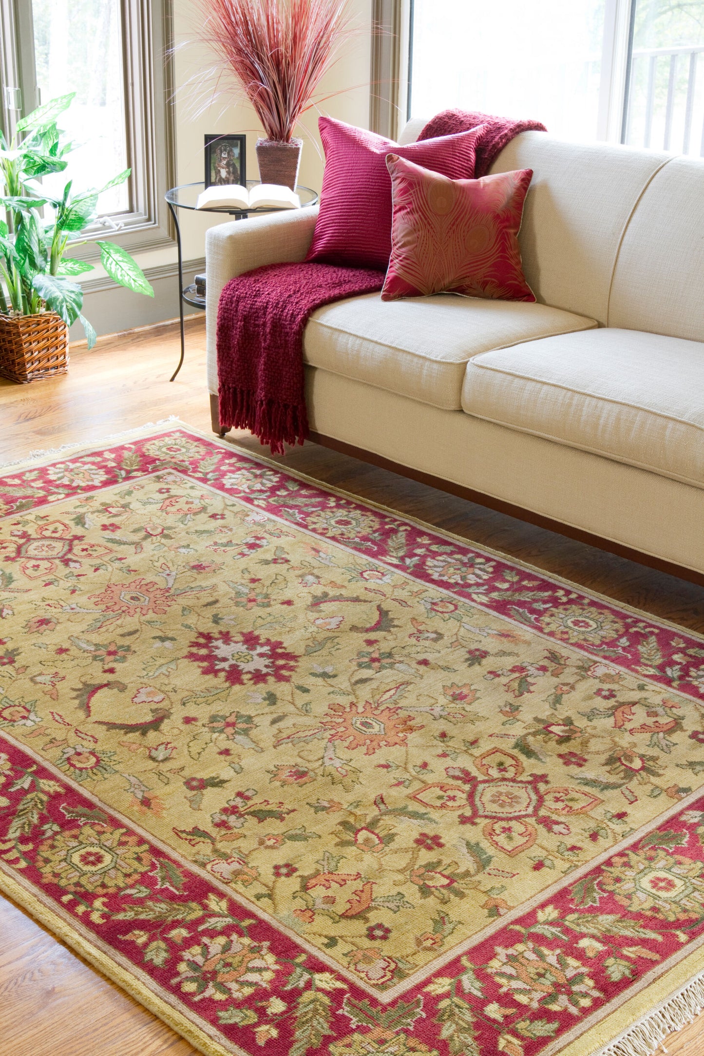 Babylon BL-1902 2' x 3' Handmade Wool Accent Rug