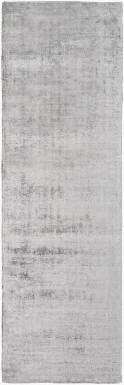 Bellatrix BLL-3002 8ft Runner Handmade Faux Silk Runner Rug