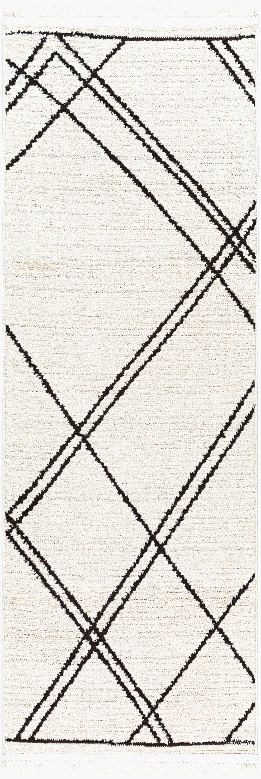Berlin BLR-2308 7ft Runner Machine Woven Runner Rug