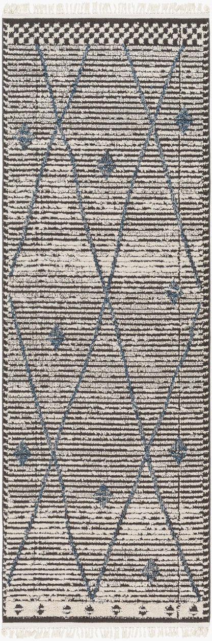 Berlin BLR-2310 7ft Runner Machine Woven Runner Rug