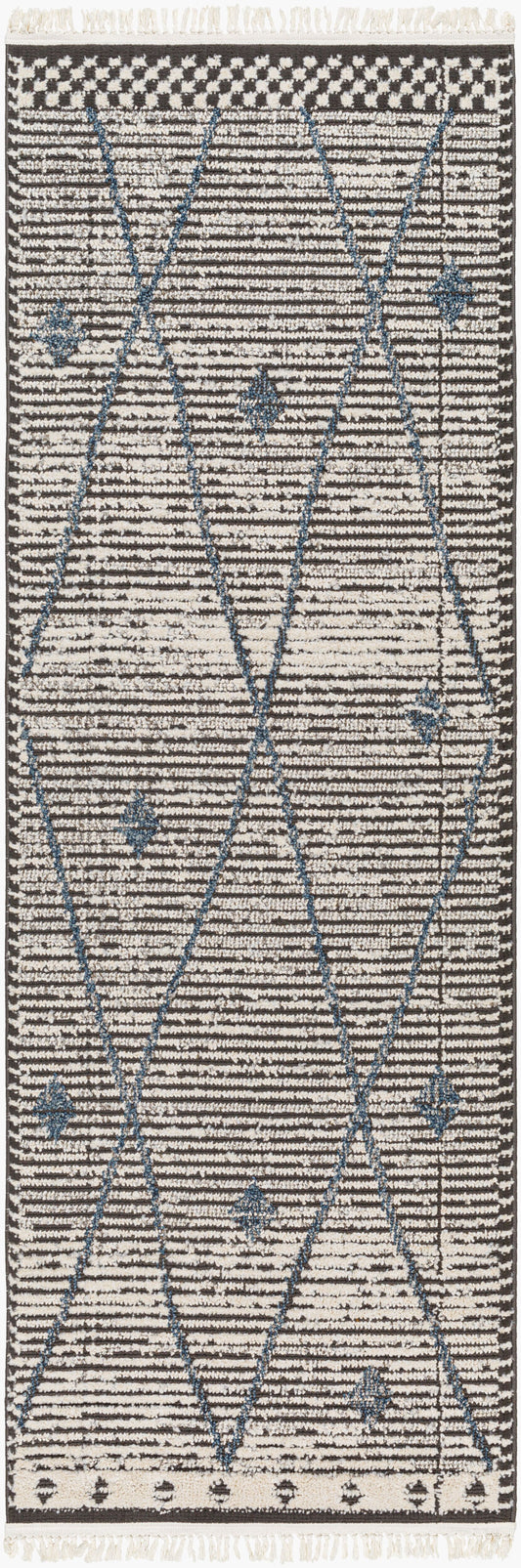 Berlin BLR-2310 7ft Runner Machine Woven Runner Rug
