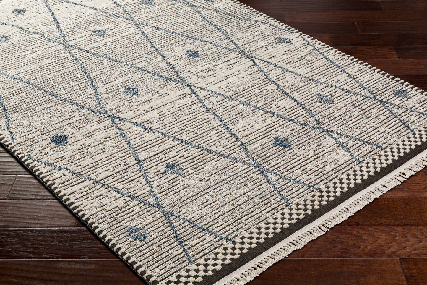 Berlin BLR-2310 7ft Runner Machine Woven Runner Rug