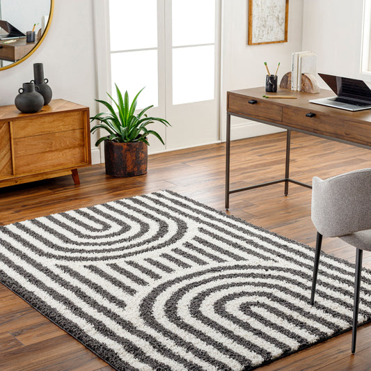 Birmingham BMM-2304 5' x 7' Machine Woven Area Rug