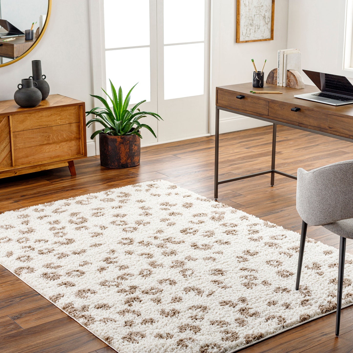 Birmingham BMM-2309 8' x 10' Machine Woven Area Rug
