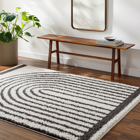 Birmingham BMM-2312 5' x 7' Machine Woven Area Rug