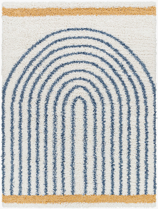 Birmingham BMM-2313 5' x 7' Machine Woven Area Rug