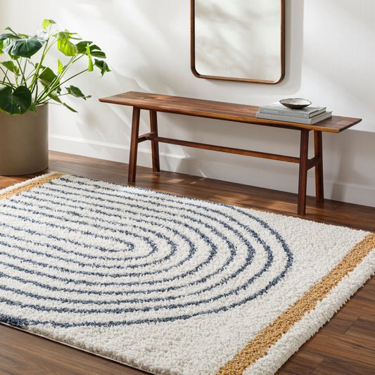 Birmingham BMM-2313 5' x 7' Machine Woven Area Rug