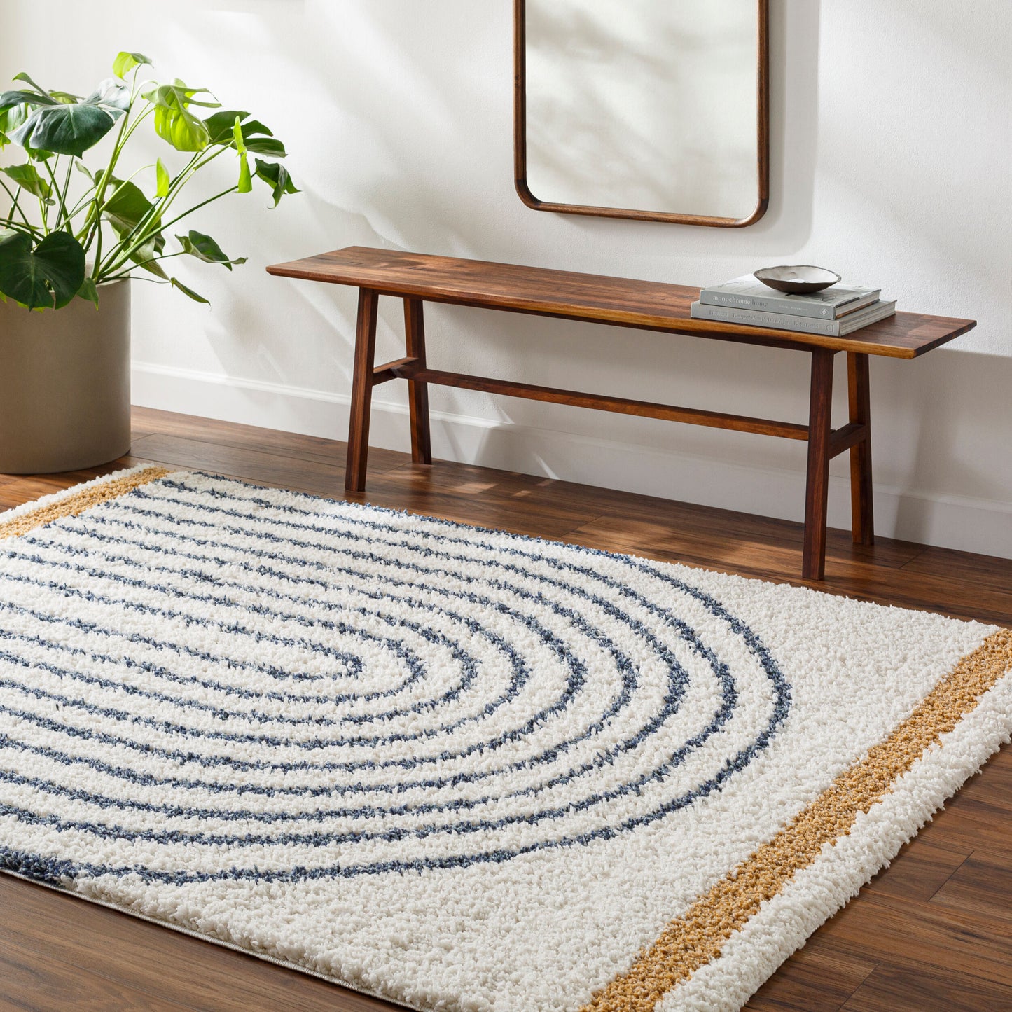 Birmingham BMM-2313 6' x 9' Machine Woven Area Rug