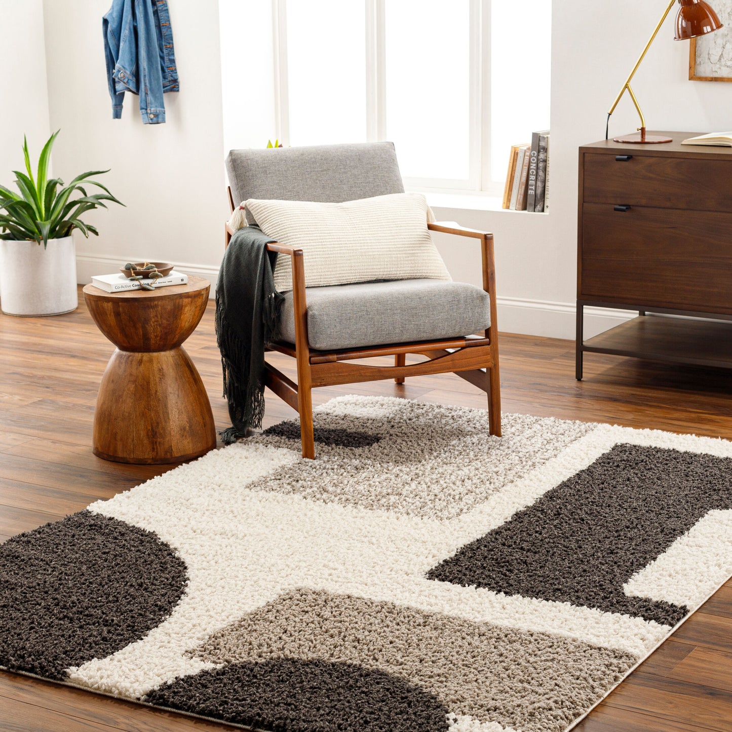 Birmingham BMM-2316 6' x 9' Machine Woven Area Rug
