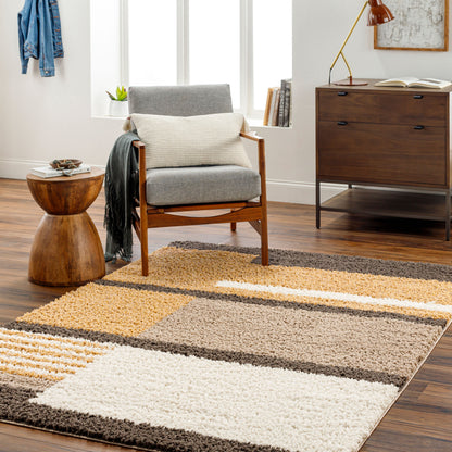 Birmingham BMM-2317 5' x 7' Machine Woven Area Rug