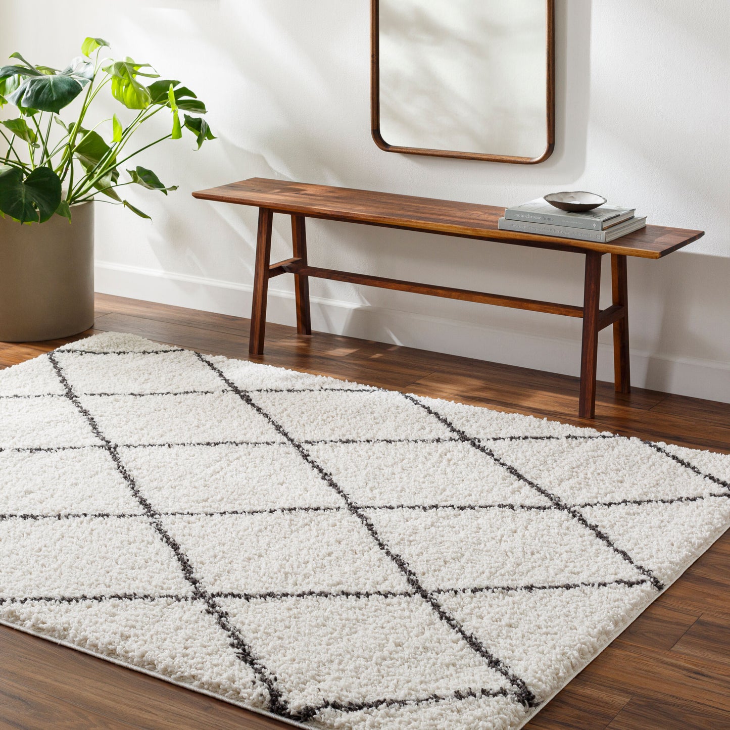 Birmingham BMM-2318 6' x 9' Machine Woven Area Rug