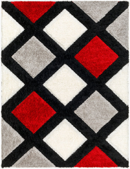 Alfombra tejida a máquina Bologna BOG-2301 de 1,83 m x 2,74 m