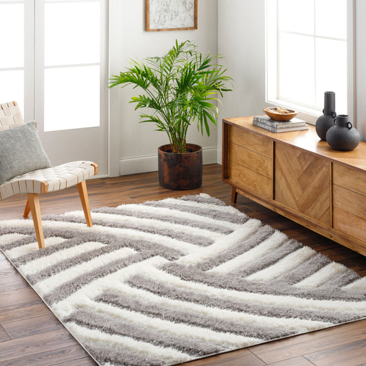 Bologna BOG-2303 5' x 7' Machine Woven Area Rug