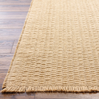 Kimi BOKM-2300 7ft Runner Machine Woven Jute Runner Rug